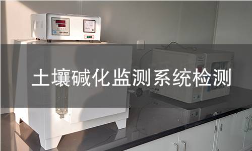 土壤碱化监测系统检测,土壤碱化监测系统检测机构,土壤碱化监测系统检测报告,中析研究所检测中心