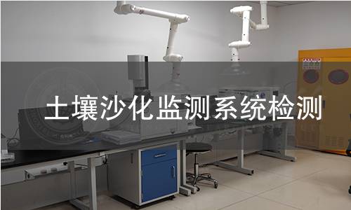 土壤沙化监测系统检测,土壤沙化监测系统检测机构,土壤沙化监测系统检测报告,中析检测中心