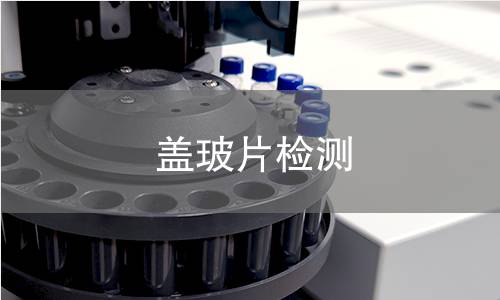 盖玻片检测,盖玻片检测机构,盖玻片厚度偏差检测