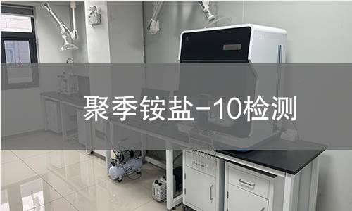 聚季铵盐-10检测