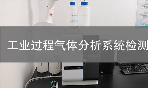 工业过程气体分析系统检测