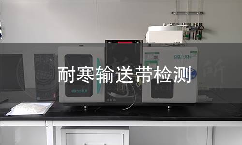 耐寒输送带检测,耐寒输送带检测机构,耐寒输送带检测报告,中析检测中心