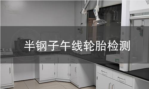 半钢子午线轮胎检测,半钢子午线轮胎检测机构,半钢子午线轮胎检测报告,中析检测中心
