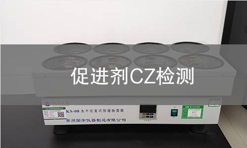 促进剂CZ检测,促进剂CZ检测机构,促进剂CZ检测报告,中析检测中心
