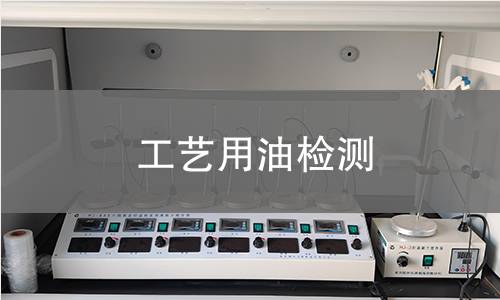 工艺用油检测