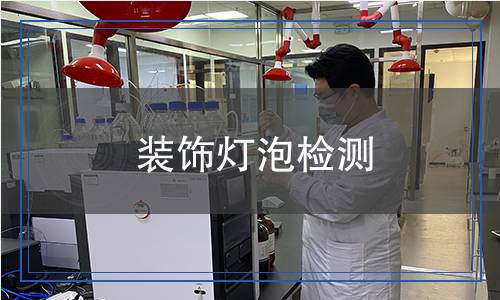 装饰灯泡检测,装饰灯泡检测报告