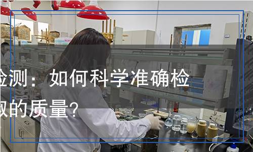 速冻甜椒检测：如何科学准确检测速冻甜椒的质量？