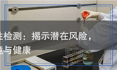 浸出毒性检测,浸出毒性检测报告
