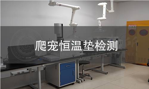 爬宠恒温垫检测,爬宠恒温垫检测机构,爬宠恒温垫温度梯度检测