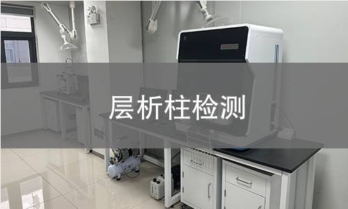 层析柱检测,层析柱检测机构,层析柱蛋白质纯化检测