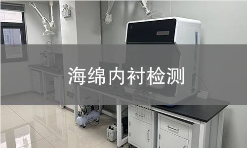 海绵内衬检测,海绵内衬检测机构,海绵内衬检测报告,中析检测中心