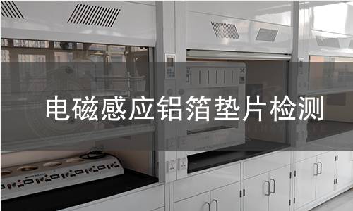 电磁感应铝箔垫片检测,电磁感应铝箔垫片检测机构,电磁感应铝箔垫片检测报告,中析检测中心