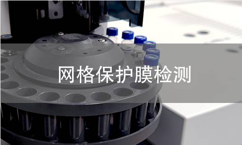 网格保护膜检测,网格保护膜检测机构,网格保护膜检测报告,中析研究所检测中心