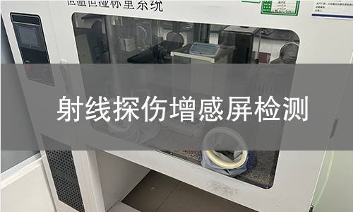 射线探伤增感屏检测,射线探伤增感屏检测机构,射线探伤增感屏检测报告,北京中科光析科学技术研究所检测中心