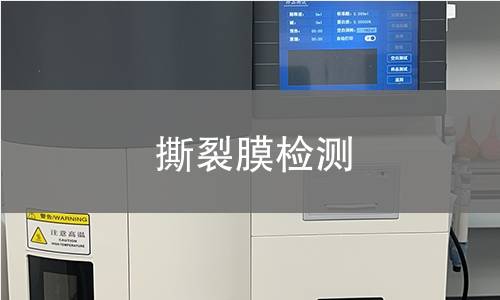 撕裂膜检测,撕裂膜检测机构,撕裂膜检测报告,中析检测中心
