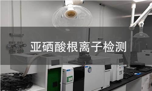 亚硒酸根离子检测,亚硒酸根离子检测机构,亚硒酸根离子检测报告,中析研究所检测中心