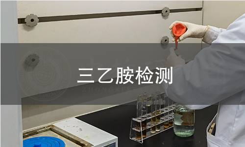 三乙胺检测,三乙胺检测机构,三乙胺检测报告,中析检测中心