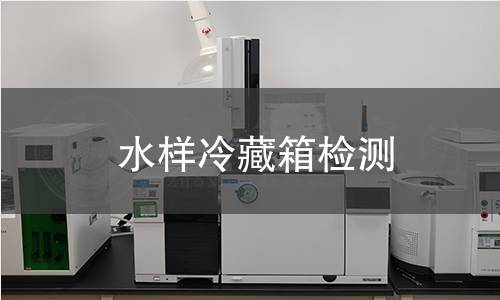 水样冷藏箱检测,水样冷藏箱检测机构,水样冷藏箱检测报告,中析检测中心