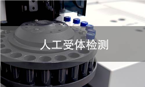 人工受体检测