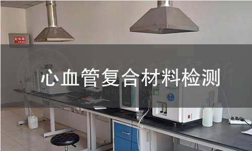 心血管复合材料检测