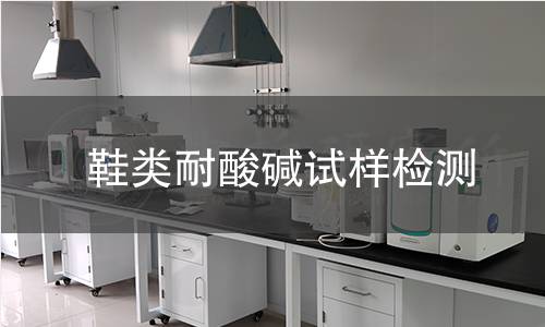鞋类耐酸碱试样检测,鞋类耐酸碱试样检测机构,鞋类耐酸碱试样检测报告,中析研究所检测中心