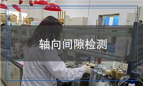 轴向间隙检测