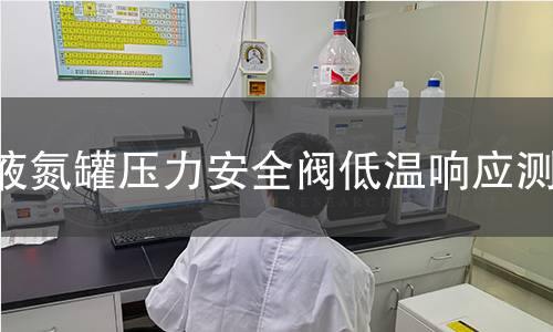 液氮罐压力安全阀低温响应测试