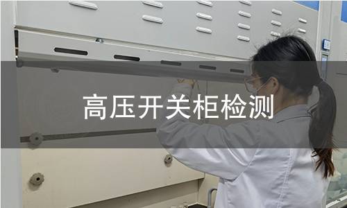 高压开关柜检测