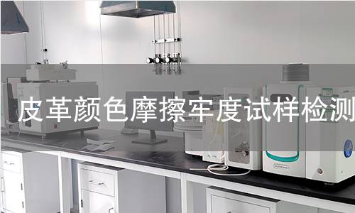 皮革颜色摩擦牢度试样检测,皮革颜色摩擦牢度试样检测机构,皮革颜色摩擦牢度试样检测报告,北京中科光析科学技术研究所检测中心