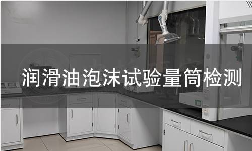 润滑油泡沫试验量筒,润滑油泡沫试验量筒机构,润滑油泡沫试验量筒报告,中析检测中心
