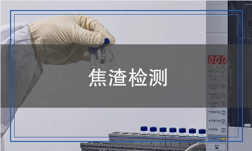 焦渣检测,焦渣检测报告