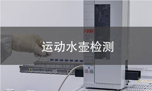 运动水壶检测