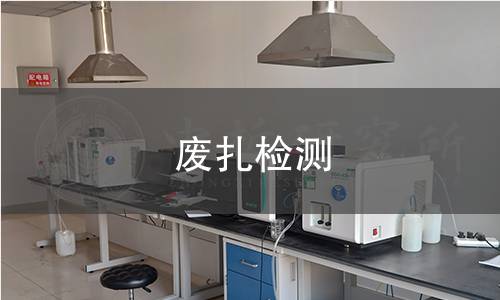 废扎检测,废扎检测机构,废扎检测报告,中析研究所检测中心