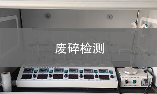 废碎检测,废碎检测机构,废碎检测报告,中析研究所检测中心