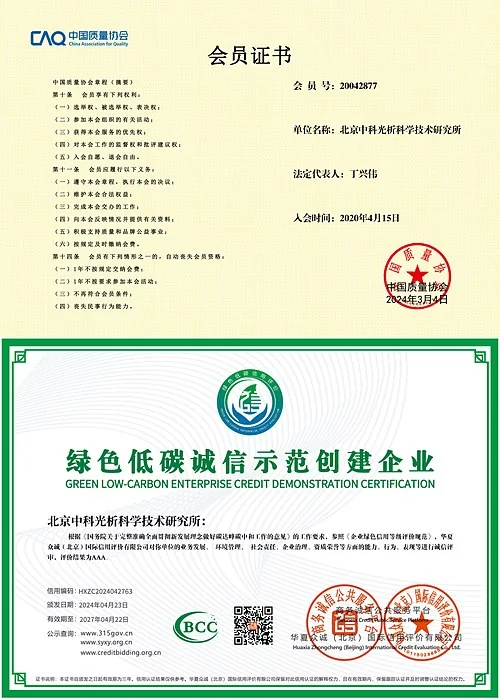 旗下实验室所获荣誉证书